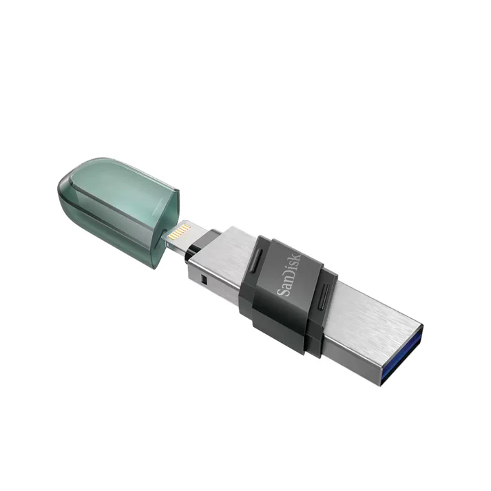 سانديسك محرك أقراص فلاش ايكسباند فيلب يو اس بي 3.1 مع اضاءه - 256 جيجابايت