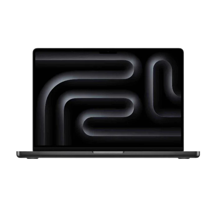 ابل ماك بوك برو - 16 انش - شريحة ام4 برو مع وحدة معالجة مركزية 14 نواة ووحدة شرائح 20 نواة - سعة 512GB - رام 48جيجابايت - اسود فضائي
