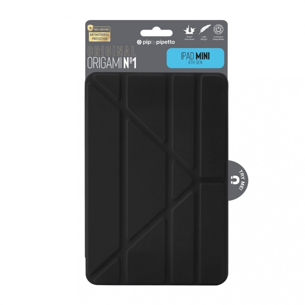 كفر ببيتو اوريجامي ايباد ميني 2021 الجيل السادس - أسود
