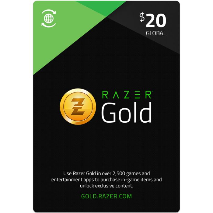  Razer Gold $20 (Global) - Instant Delivery Email