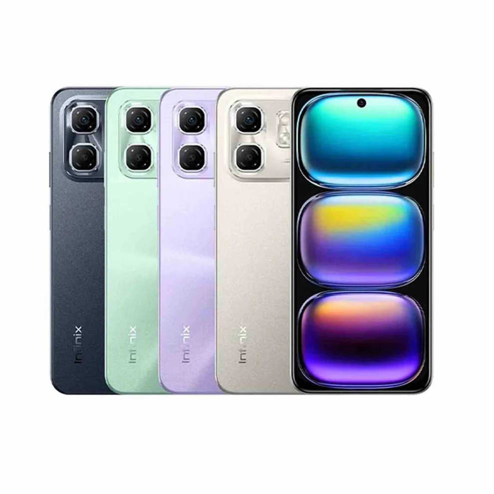 انفينيكس هوت 50 اي - 4 جيجا رام - أسود أنيق - 128 GB